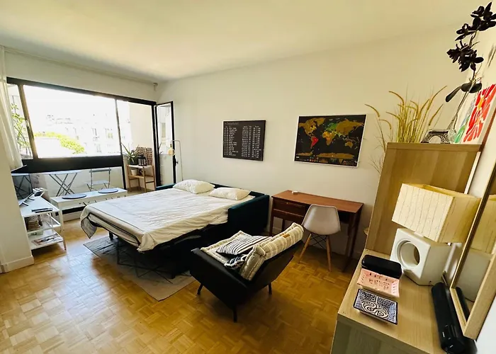 Charming T2 With Balcony Near The Bastille